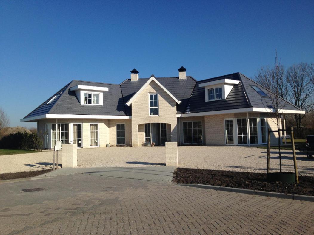 Luxe Prive-Kamer - Studio In Villa Aan Zee, Dishoek, Vernieuwd 외부 사진