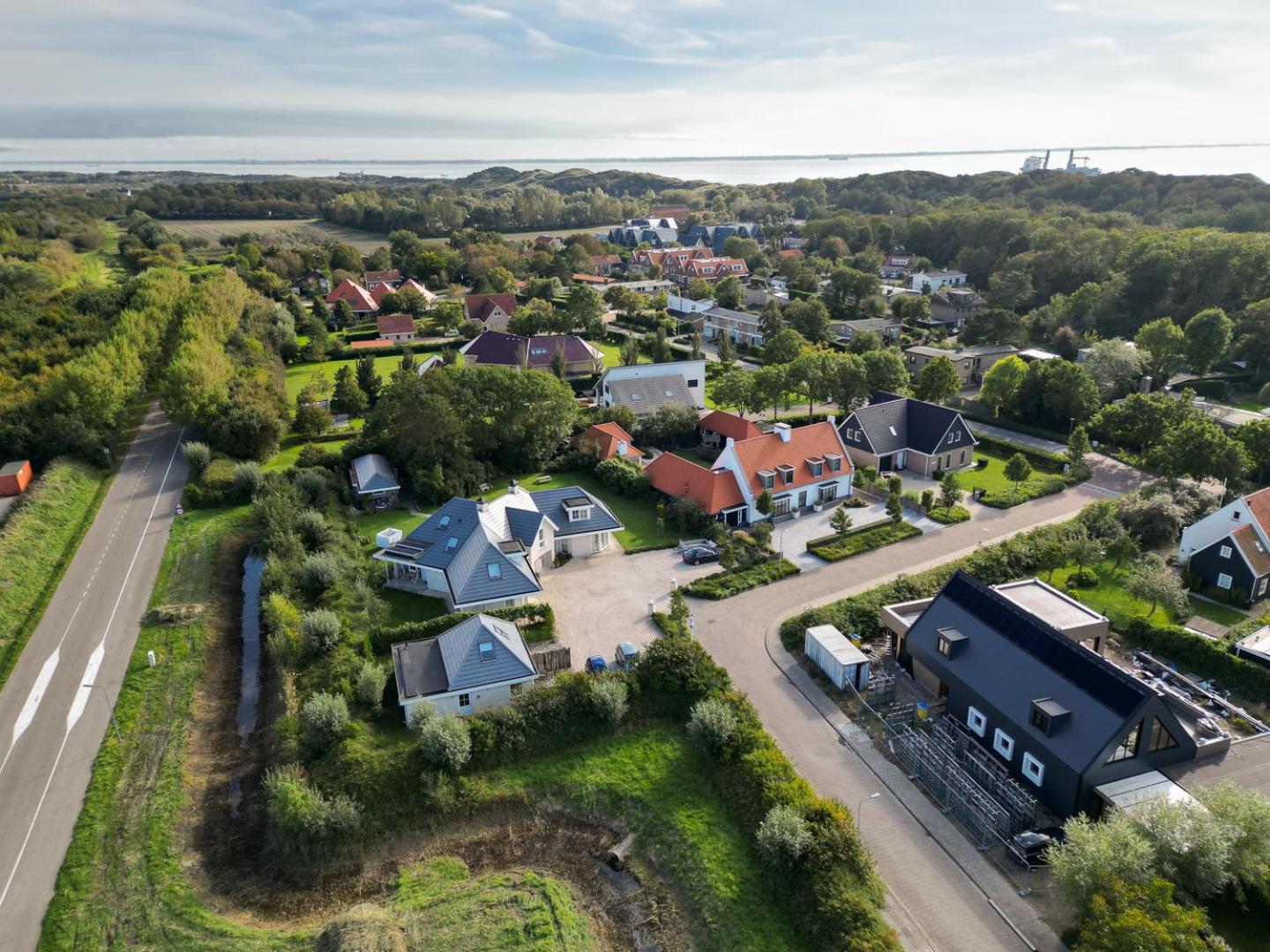Luxe Prive-Kamer - Studio In Villa Aan Zee, Dishoek, Vernieuwd 외부 사진
